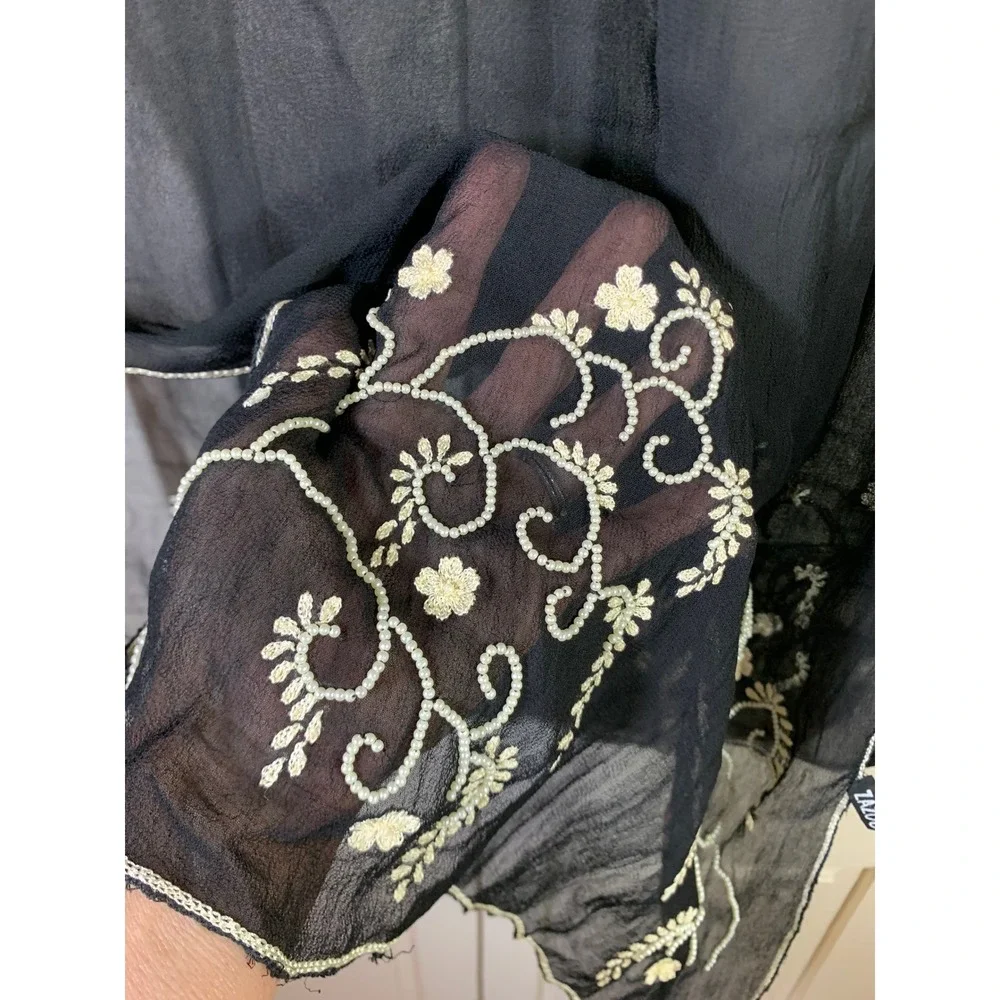 Zazou black sheer